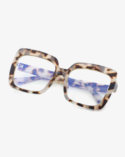 Tortoiseshell Full Rim Square Sunglasses