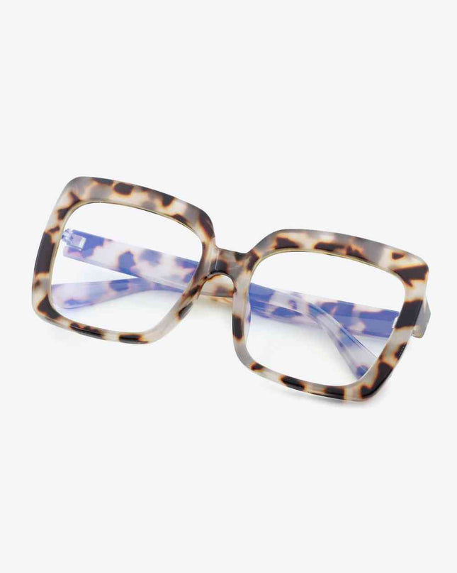 Tortoiseshell Full Rim Square Sunglasses