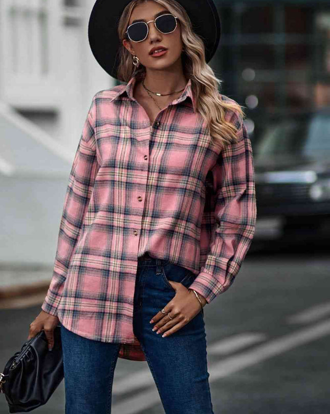 Plaid Long Sleeve Shirt