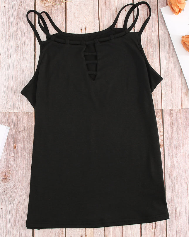 Double-Strap Scoop Neck Cami