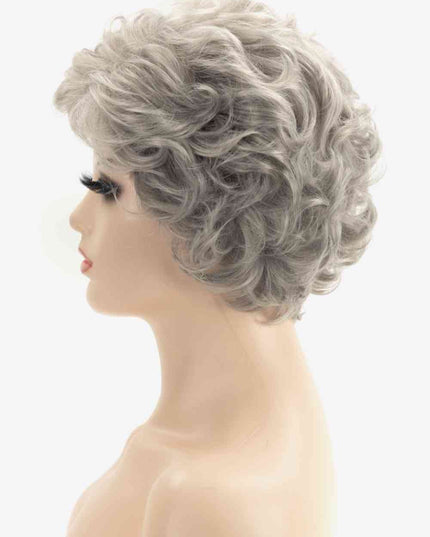 Synthetic Curly Short Wigs 4''