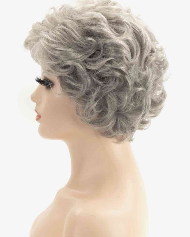 Synthetic Curly Short Wigs 4''