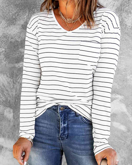 Striped Long Sleeve T-Shirt