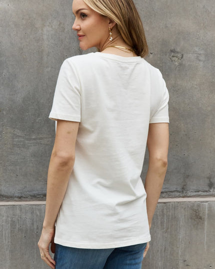 Simply Love Simply Love Full Size Butterfly Graphic Cotton Tee