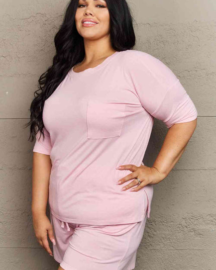 Zenana In The Moment Plus Size Lounge Set