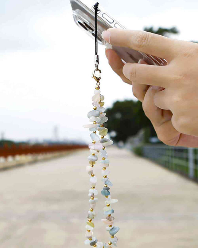 Natural Stone Key Chain