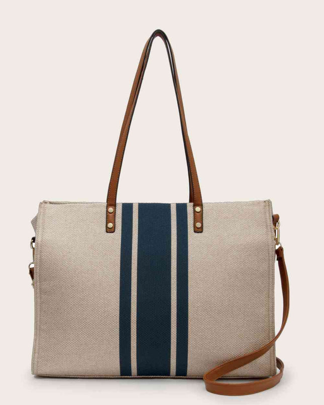 Striped Tote Bag