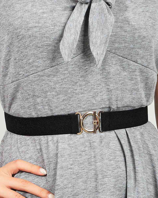 Toggle Clasp Elastic Belt