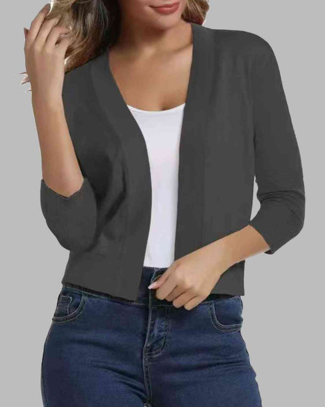 Open Front Cardigan