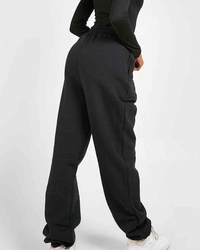 Simply Love Full Size GIRL POWER Graphic Sweatpants