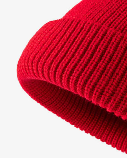 Calling For Winter Rib-Knit Beanie
