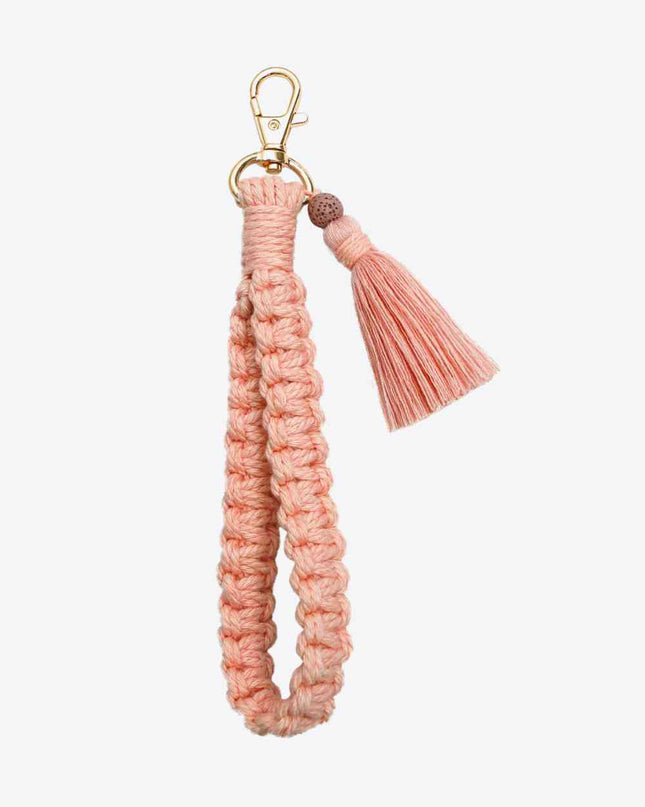 Wristlet Keychain with Tassel