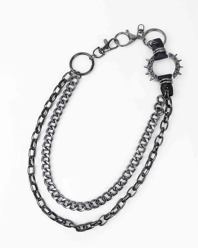 Punk Aluminium Chain Belt