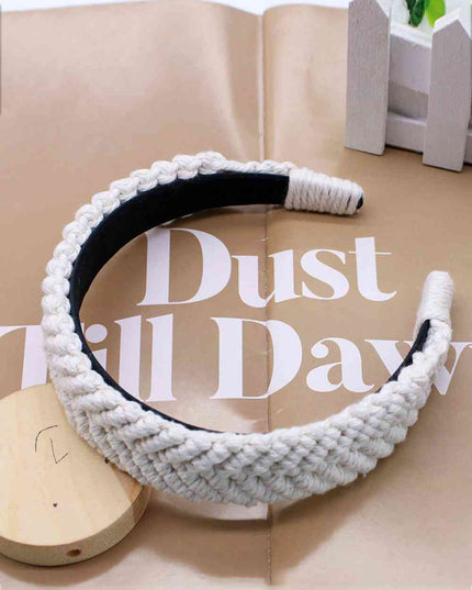 Retro Style Macrame Headband