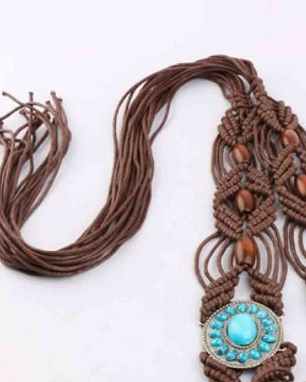 Bohemian Braid Belt