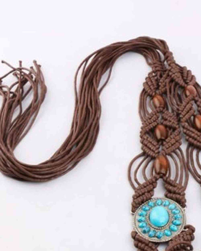 Bohemian Braid Belt